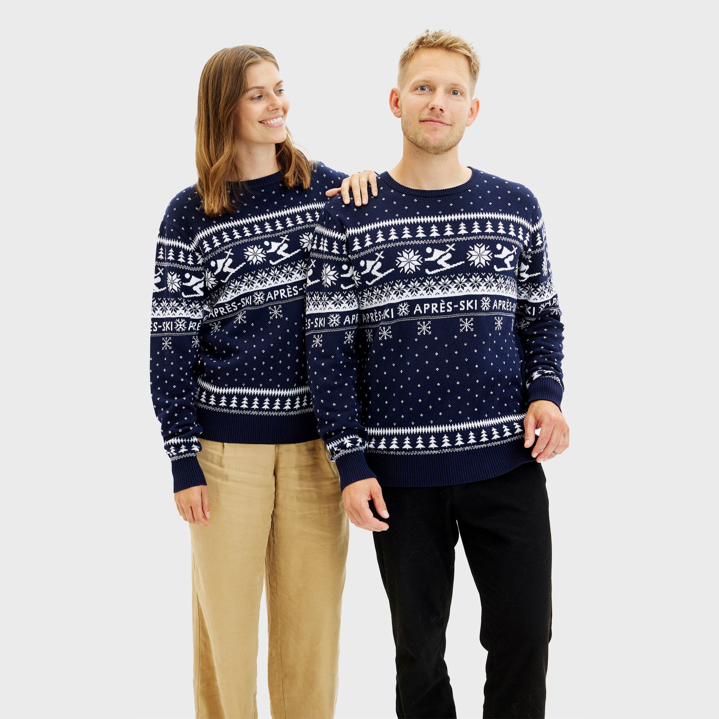 Après-ski weihnachtspullover - Herren.